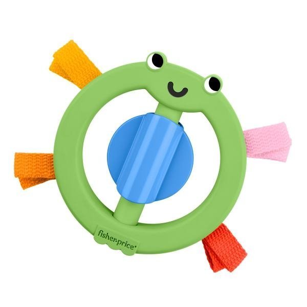 Fisher-Price Sonajeros Animales Surtidos, pack de 5