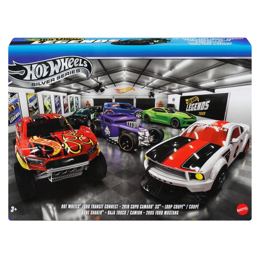 Set 6 coches Hot Wheels Legends escala 1:64