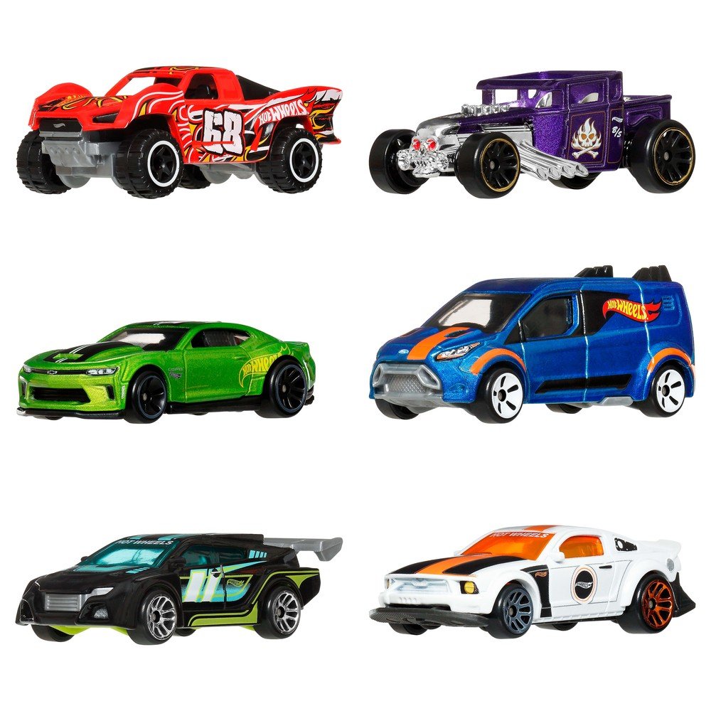Set 6 coches Hot Wheels Legends escala 1:64