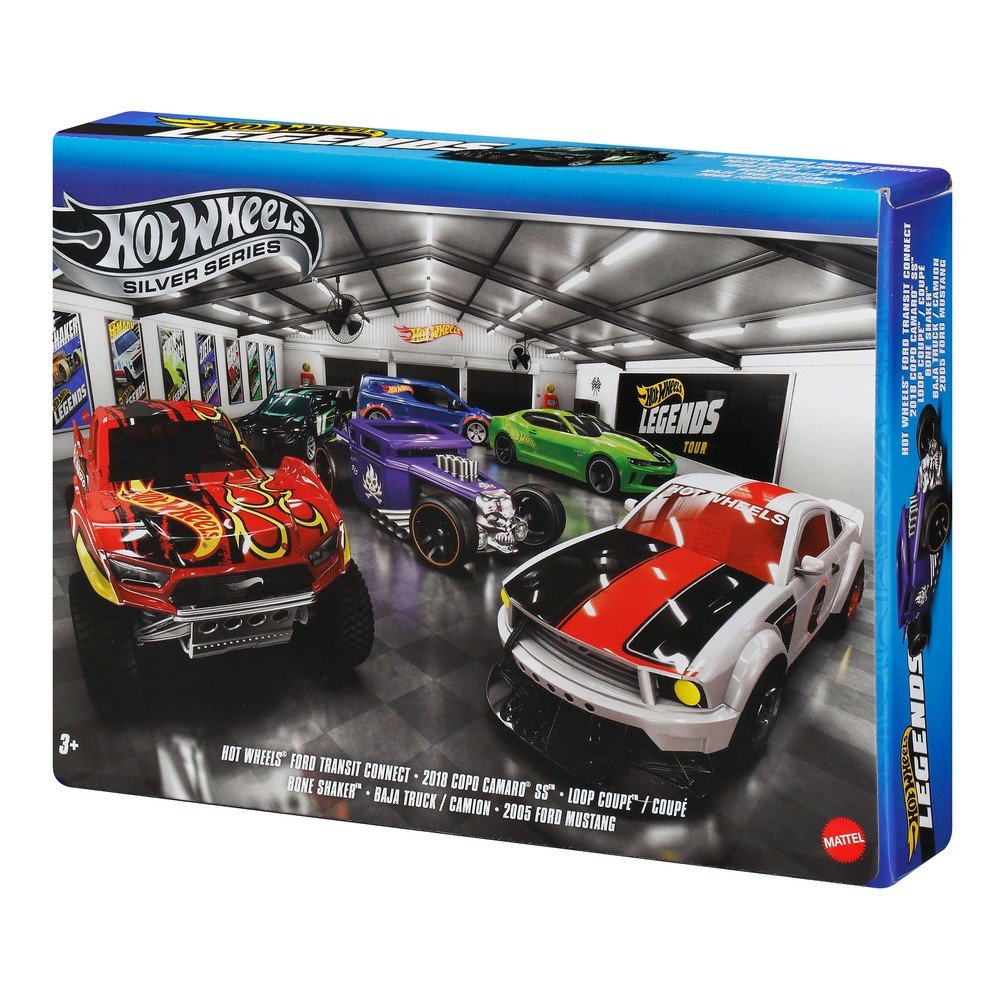 Set 6 coches Hot Wheels Legends escala 1:64