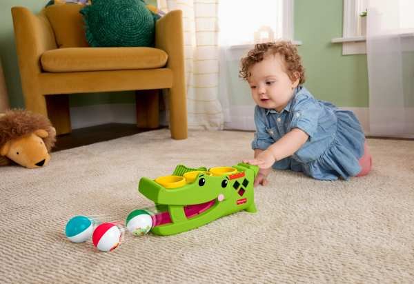 Cocodrilo para jugar sentado Fisher-Price