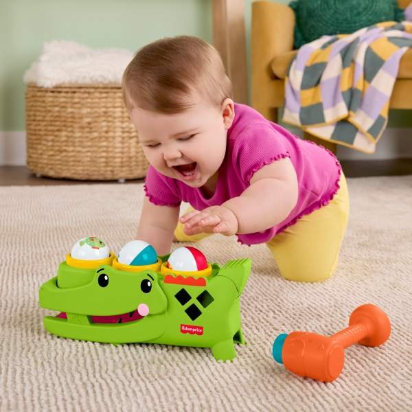 Cocodrilo para jugar sentado Fisher-Price