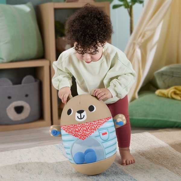 Osito Inflable Toques y Tambaleo Fisher-Price