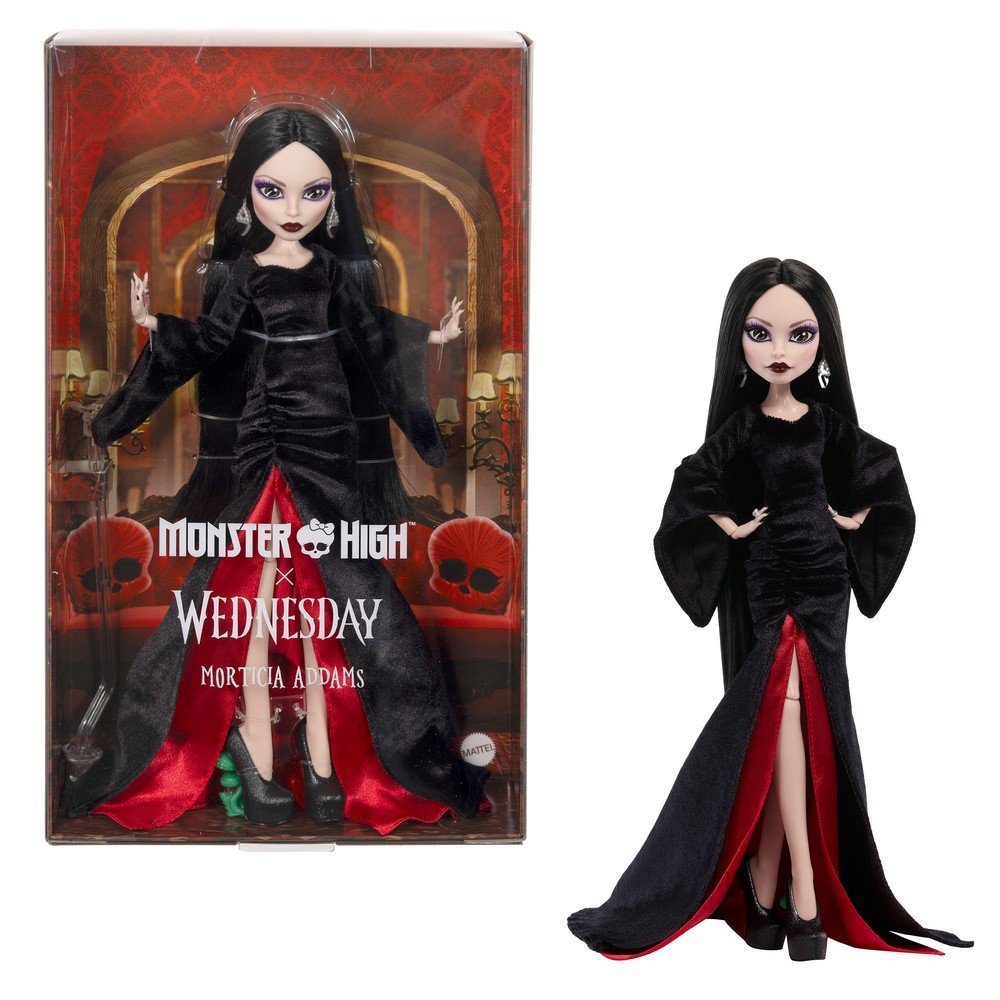 Muñeca Coleccionable Morticia Addams Monster High Mattel Imagen principal del producto
