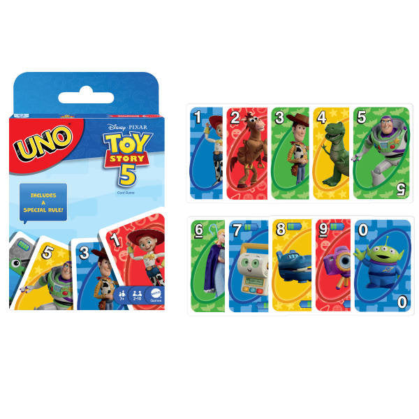 Juego Uno Toy Story 5 - Mattel Games