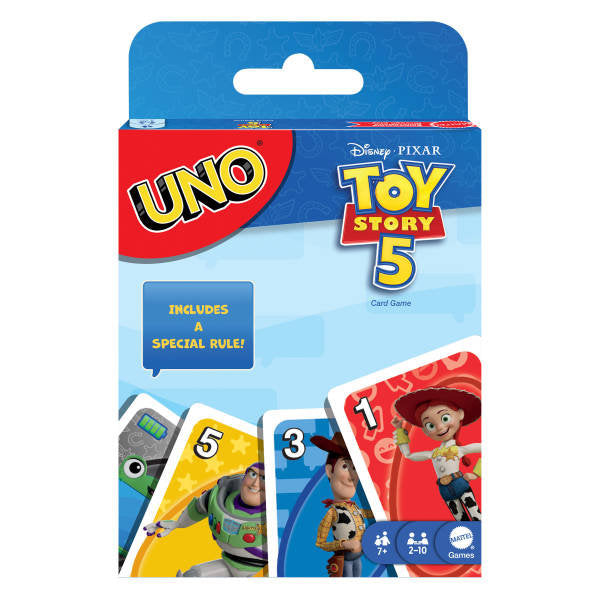 Juego Uno Toy Story 5 - Mattel Games