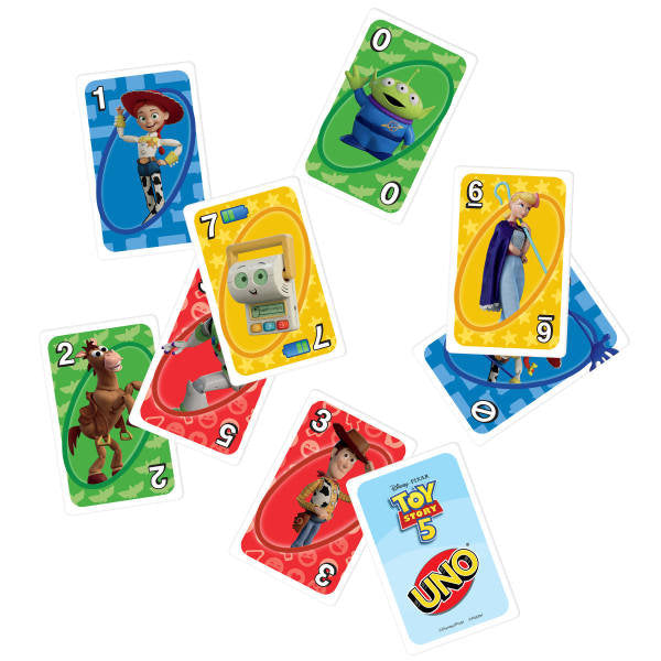 Juego Uno Toy Story 5 - Mattel Games