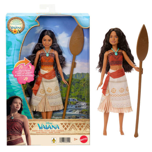 Muñeca Vaiana Cantarina Disney Movie - Mattel