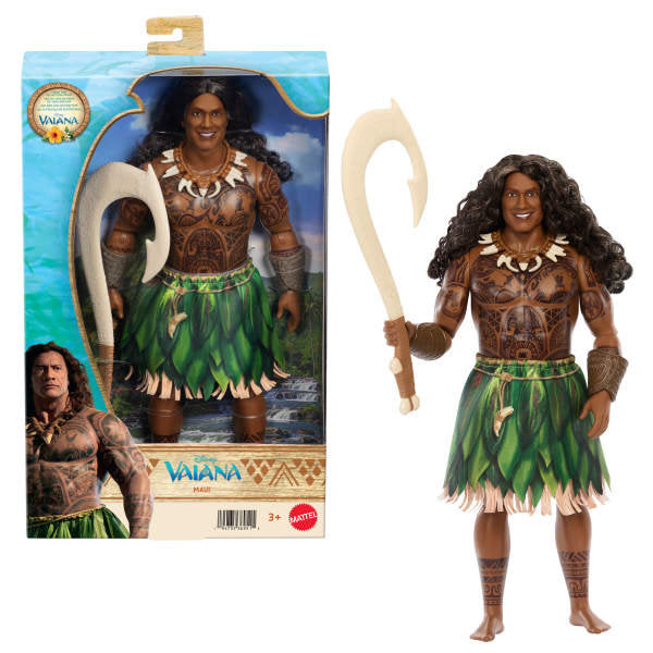 Muñeco Maui Vaiana Disney - Mattel