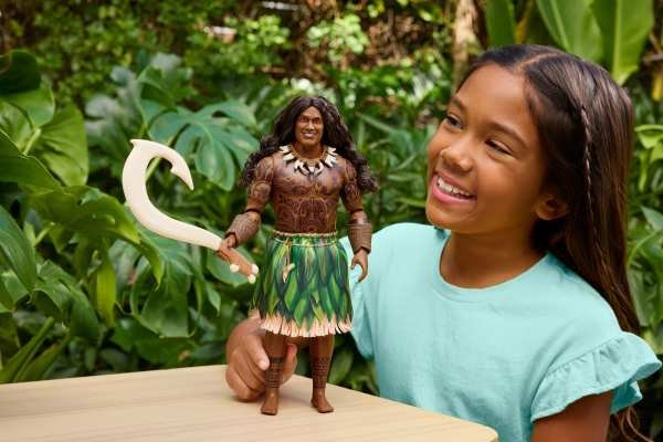 Muñeco Maui Vaiana Disney - Mattel