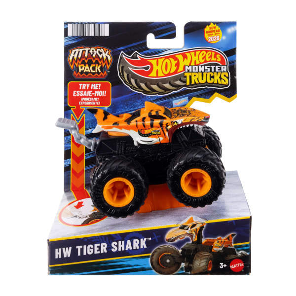 Hot Wheels Attack Pack Monster Trucks Surtido