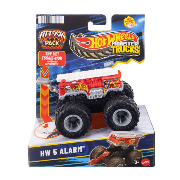 Hot Wheels Attack Pack Monster Trucks Surtido