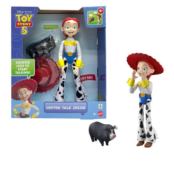 Figura Jessie Parlanchina Toy Story 5 - Mattel
