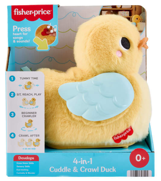 Patito Abracitos y Gateos 4 en 1 Fisher-Price