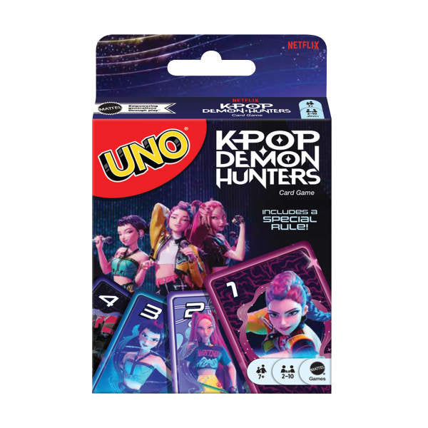 Juego Uno K-Pop Demon Hunters - Mattel Games