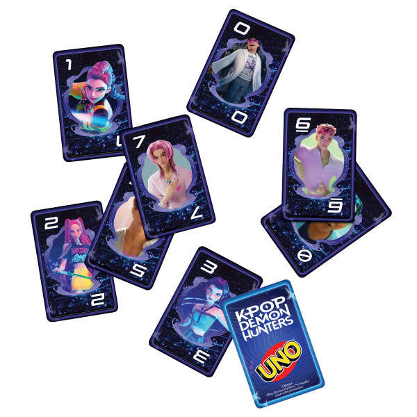 Juego Uno K-Pop Demon Hunters - Mattel Games