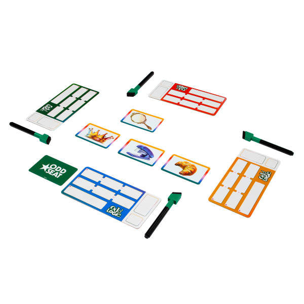 Odd Logic - Juego de mesa familiar Mattel Games