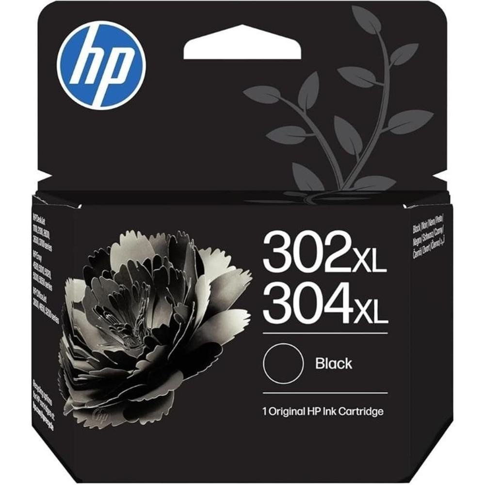 Cartucho tinta HP 302XL/304XL negro