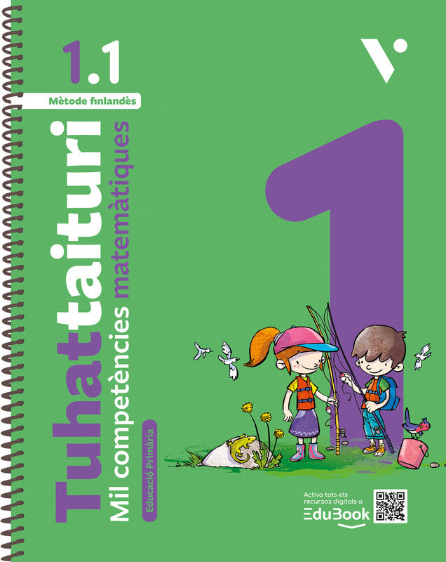 Tuhattaituri 1.1 Matemàtiques. Llibre i fitxes. Nova edició. Aa. Vv. (Editorial Vicens Vives) 9788410963917 Imagen principal del producto