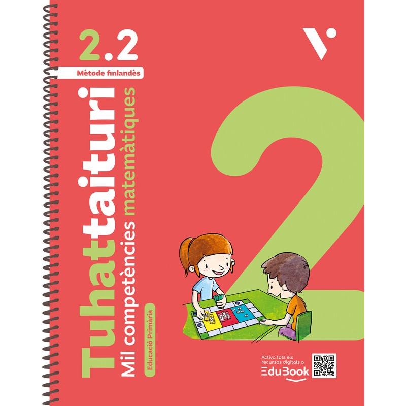 Tuhattaituri 2.2 Matemàtiques. Llibre i fitxes. Nova edició. Aa. Vv. (Editorial Vicens Vives) 9788410963948 Imagen principal del producto