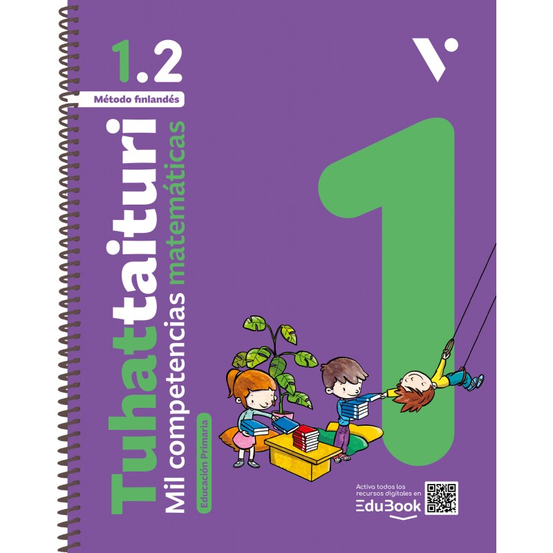 Tuhattaituri 1.2 Matemáticas. Libro y fichas. Nueva Edición. Aa. Vv. (Editorial Vicens Vives) 9788410963801 Imagen principal del producto