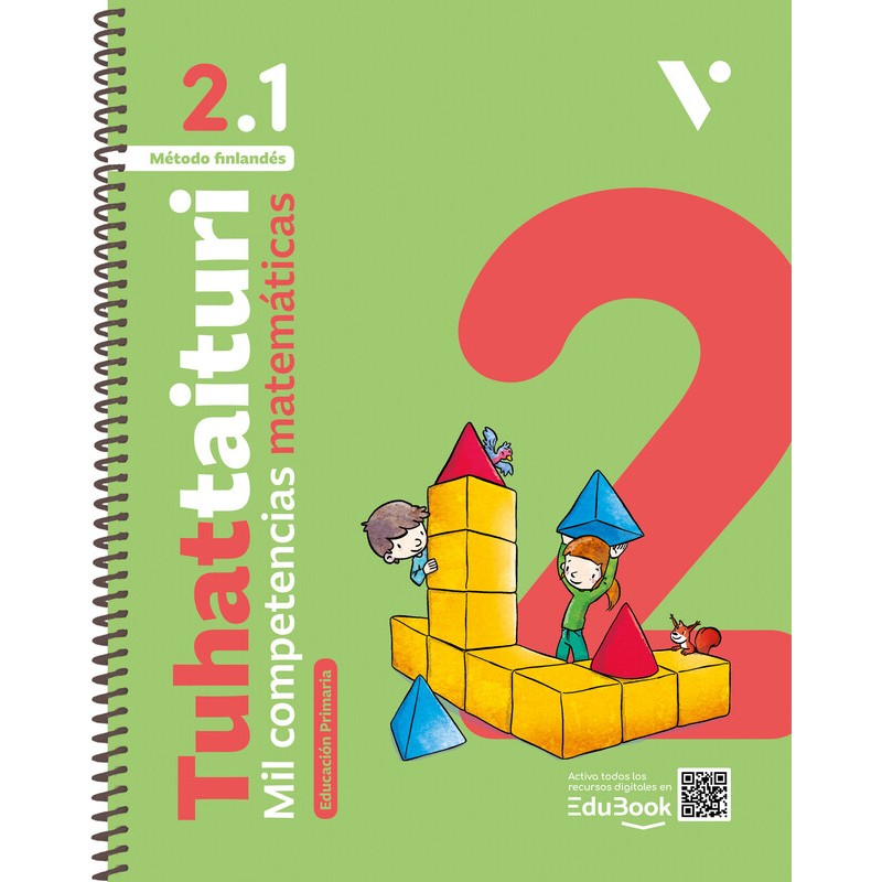 Tuhattaituri 2.1 Matemáticas. Libro y fichas. Nueva Edición. Aa. Vv. (Editorial Vicens Vives) 9788410963818 Imagen principal del producto