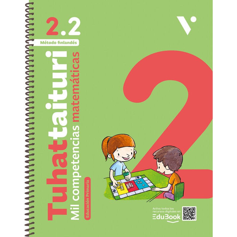 Tuhattaituri 2.2 Matemáticas. Libro y fichas. Nueva Edición. Aa. Vv. (Editorial Vicens Vives) 9788410963825 Imagen principal del producto