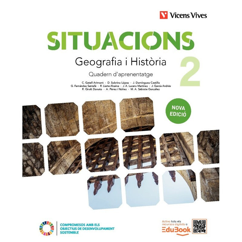Situacions 2. Geografia i Història Llibre de consulta i quadern d'aprenentatge Nova edició. Aa. Vv. (Editorial Vicens Vives) 9788410965126 Imagen principal del producto