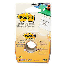 CINTA OCULTAR POST-IL 18MX25MM 658-HD Imagen principal del producto