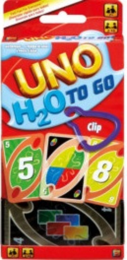 Uno H20 To Go Mattel Juego de Mesa Imagen principal del producto