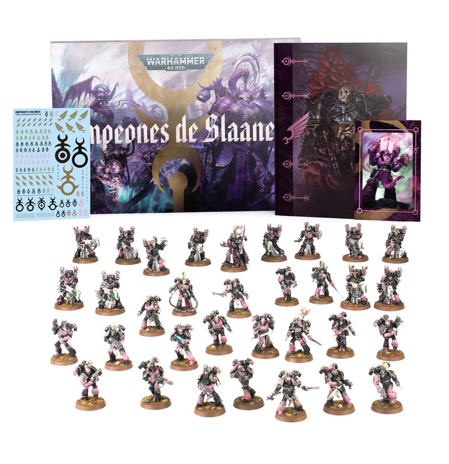 ✅  HIJOS DEL EMPERADOR: CAMPEONES DE SLAANESH - CAJA DE EJÉRCITO Imagen principal del producto