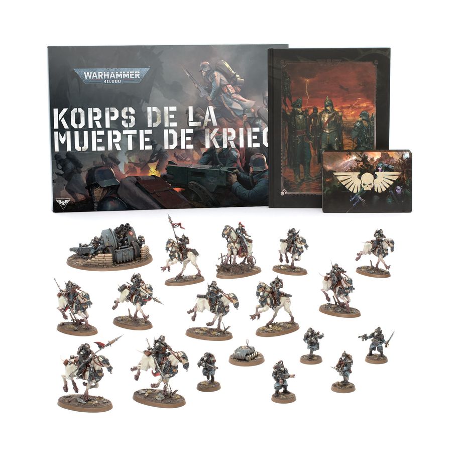 💀 KORPS DE LA MUERTE DE KRIEG: SET DE EJÉRCITO ASTRA MILITARUM 🎖️⚔️ Imagen secundaria del producto