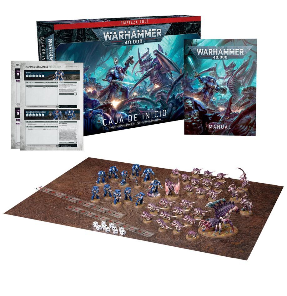 ✅ CAJA DE INICIO DE WARHAMMER 40,000 Imagen principal del producto