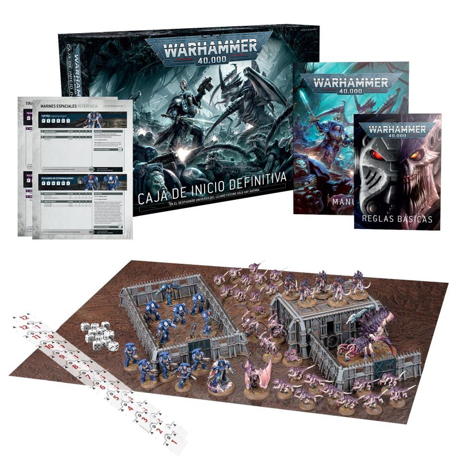 ✅ WARHAMMER 40,000 ULTIMATE STARTER SET - CAJA DE INICIO DEFINITIVA 40K