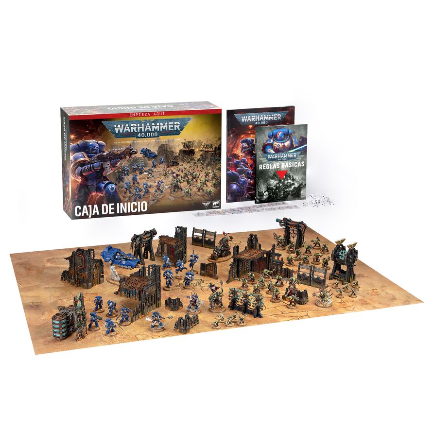 WARHAMMER 40,000 CAJA DE INICIO PATRULLA 40K - CAJA DE INICIO DEFINITIVA ESPAÑOL Imagen principal del producto