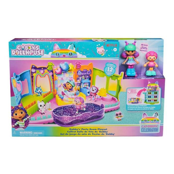 ATICO - SALA DE FIESTAS DE GABBY | SPIN MASTER GABBY'S DOLLHOUSE | 1 UNIDAD | 368114701238