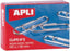 Cajas de 100 Clips Niquelados 32 mm Apli Paper
