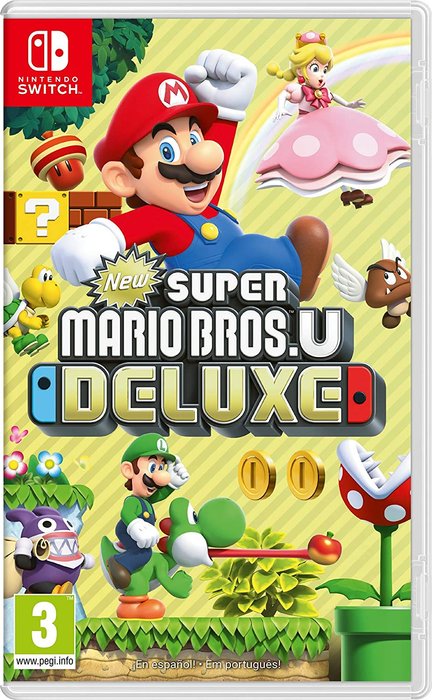 VIDEOJUEGO SWITCH NEW SUPER MARIO BROS, U DELUXE | NINTENDO | 1 UNIDAD | 454964238038