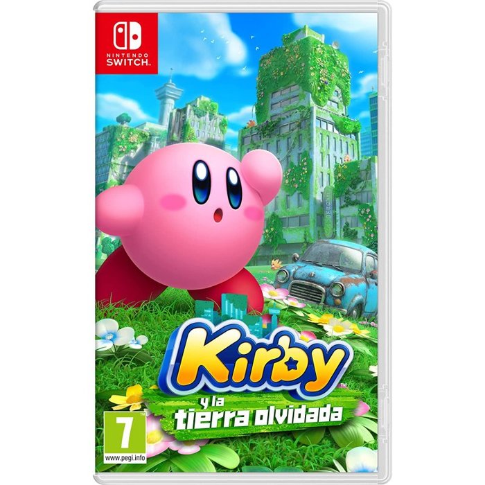 Videojuego Switch Kirby y la Tierra Olvidada Nintendo
