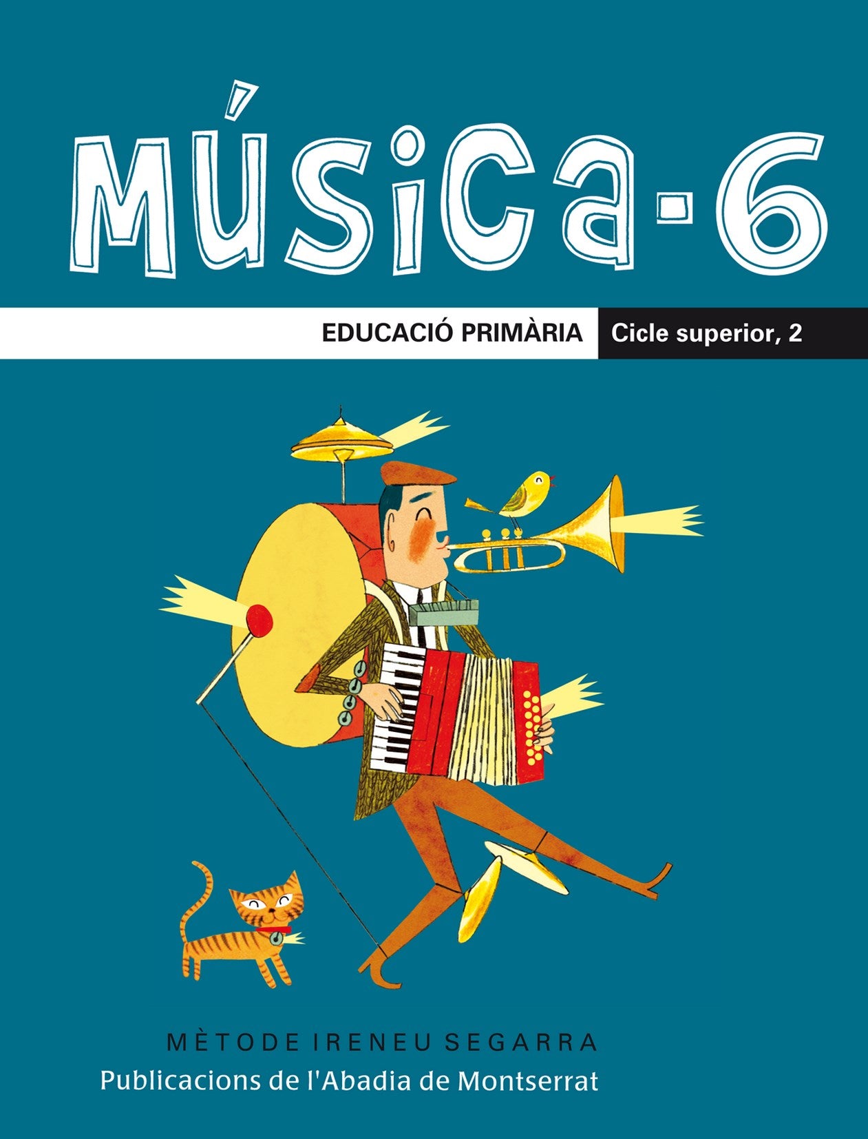 Música-6. Educació Primària. Cicle Superior, 2. Segarra I Malla, Ireneu (Publicacions de l'Abadia de Montserrat, S.A.) 9788498831337 Imagen principal del producto