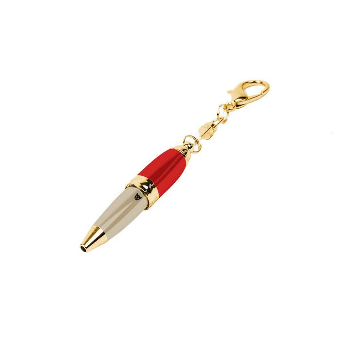 Mini Pen Llavero Pale Khaki Fiery Red Marca PICO PEN