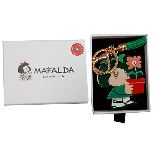 Llavero de Metacrilato Mafalda Flor Funky Gift Mafalda