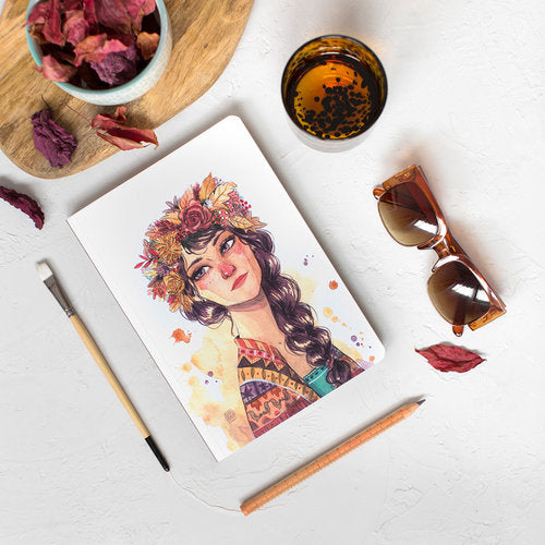 Cuaderno A5 Liso Esther Gili Kuri Ilustrado