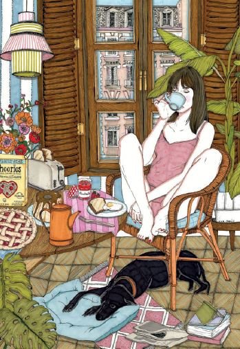 Cuaderno Ana Jarén Girl At Home Cuquiland
