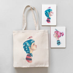 BOLSA DE TELA SARA Y FINCH ESTHER GILI T ALGODON 100% | CUQUILAND