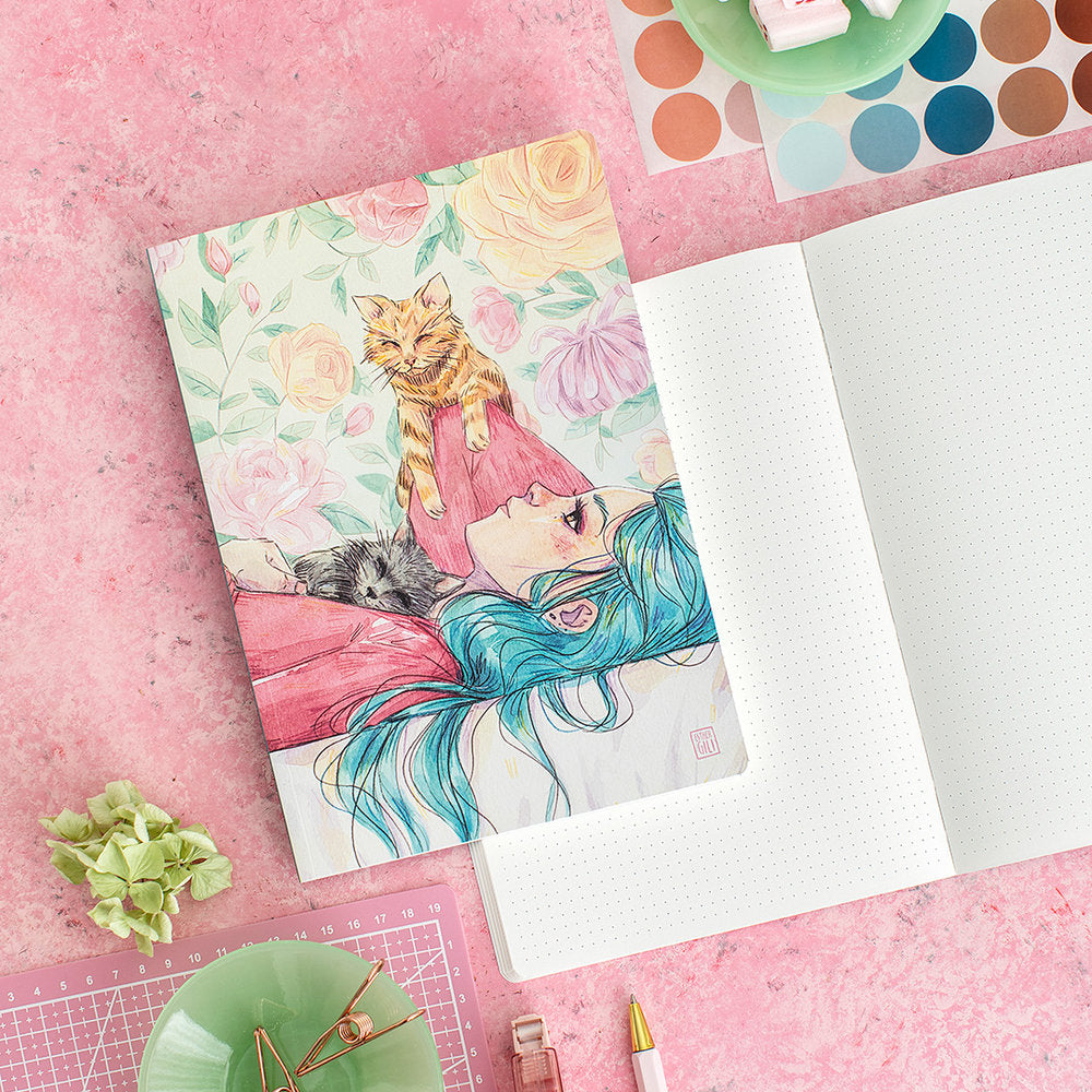Cuaderno Esther Gili Gatetes Cuquiland