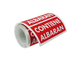 ROLLO 200 ETIQUETAS CONTIENE ALBARAN | 1 UNIDADES | (DIA CASH PAPELERIA)