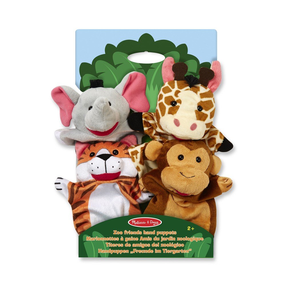 Marionetas de peluche Amigos del Zoo Spin Master