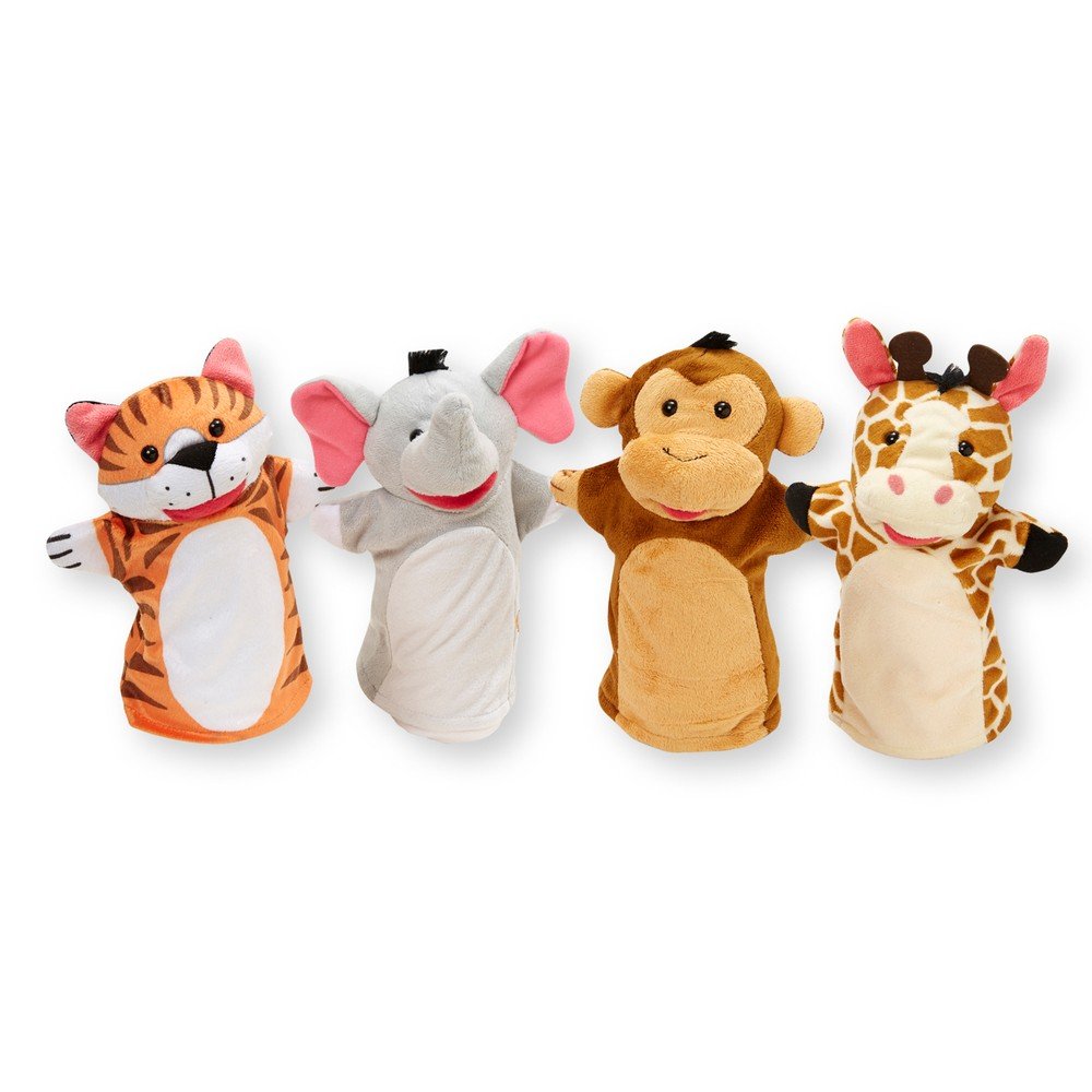 Marionetas de peluche Amigos del Zoo Spin Master