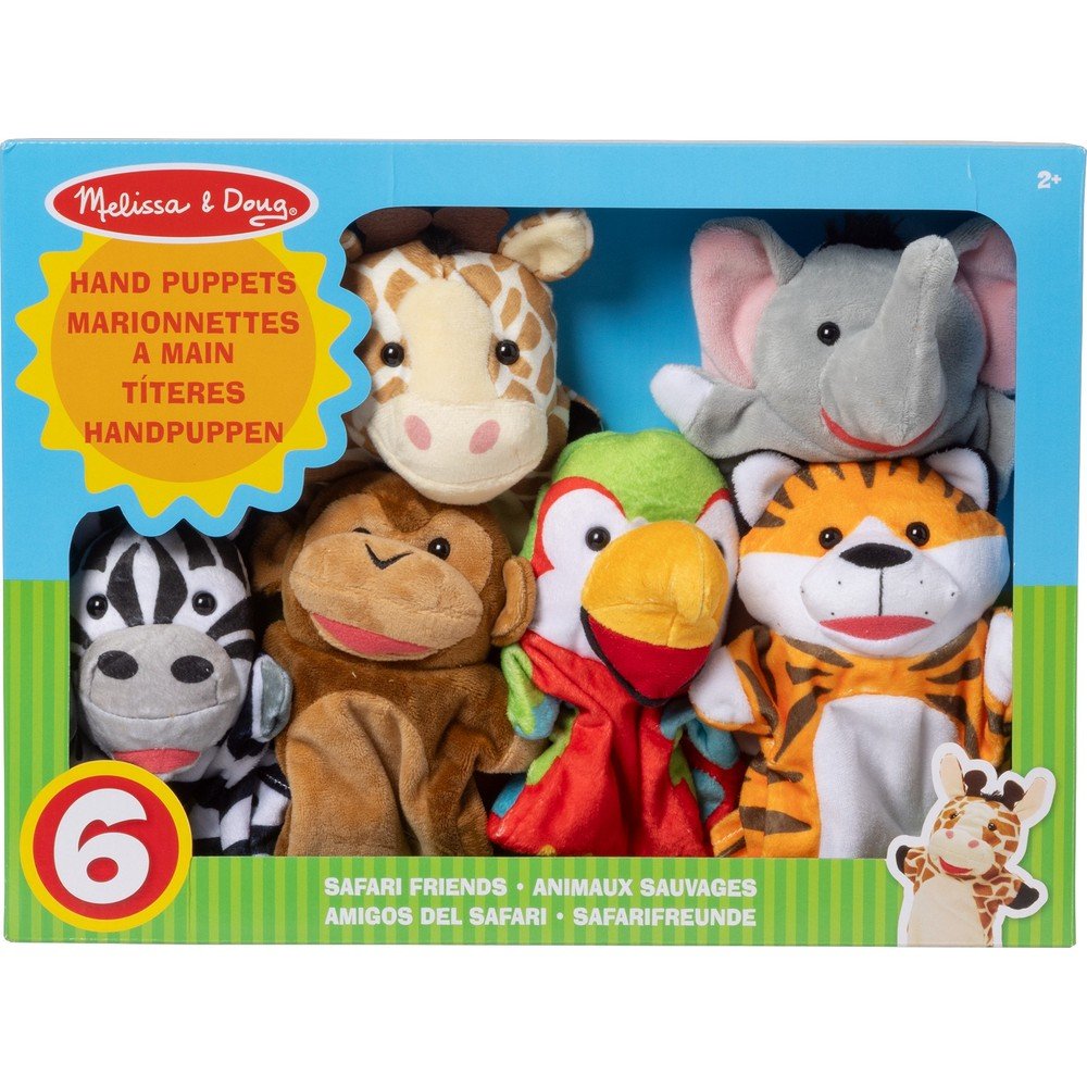 Marionetas de peluche Safari Spin Master Melissa & Doug